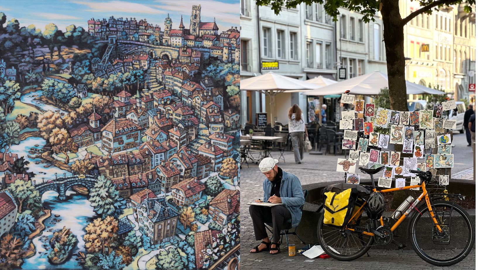 Exposition Fribourg Lucien Ma Pilloud & Steven Sacatos